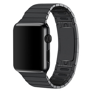 Correa de reloj inteligente de titanio ultraligera con correa de hebilla de mariposa de acero inoxidable de bambú Compatible con <span class=keywords><strong>Apple</strong></span> <span class=keywords><strong>Watch</strong></span> - Product Image 3