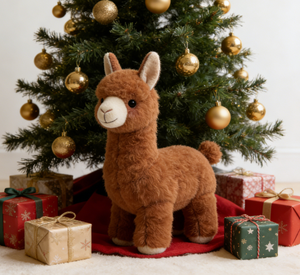 Peluche de Alpaca Adorable, Precio Directo de Fábrica al por Mayor, Juguete de Llama de Peluche Suave para Niños, Regalo, Pedidos al por Mayor - Product Image 4