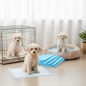 Travel-Friendly Eco-friendly <b>Waterproof</b> IP67 Dog Potty Training Mats Changing <b>Pads</b> Non-woven Fabric Home Protection Effective - Product Image 1