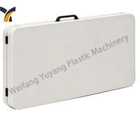 Machine de moulage par extrusion-soufflage de plastique avec inspection de qualité stricte avant livraison pour bureau et chaise en plastique HDPE de 1,3 x 1,3 m
