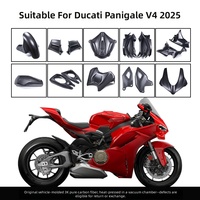 Kit de carénage complet en fibre de carbone sèche 3K pour Ducati Panigale V4 2025 – Panneaux de carrosserie de remplacement pour moto, procédé autoclavé