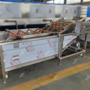 Machine <span class=keywords><strong>de</strong></span> lavage à bulles d'air commerciale <span class=keywords><strong>de</strong></span> grande capacité pour fruits (raisins, bananes, figues <span class=keywords><strong>de</strong></span> Barbarie, agrumes, noix <span class=keywords><strong>de</strong></span> coco, oranges) - Product Image 3