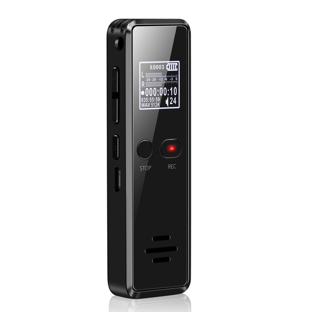 Voice Recorder 8GB Mini USB Flash Digital Audio Voice Recording Dictaphone MP3 Player