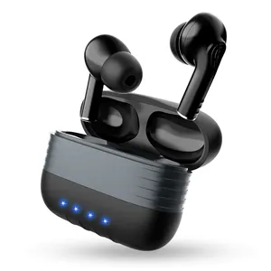 Oem ANC ENC Active Noise Canceling Earbuds TWS In-Ear Deep Bass Sound Good Quality Earphone Bluetooth 5.2 Wireless Earphone