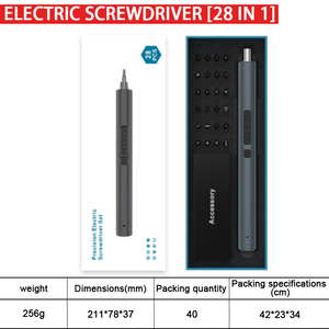 Chính Xác 28 1 Điện Không Dây Bút Loại Tuốc Nơ Vít Đặt Xách Tay Nhà Tự Làm Công Cụ Đồ Chơi Tùy Chỉnh OEM <span class=keywords><strong>Mini</strong></span> Tuốc Nơ Vít Của Nhãn Hiệu - Product Image 3