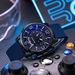 OEM ODM Custom Logo Men's Leisure Quartz Silicone <b>Watches</b> Glass Dial Window Buckle Clasp Alloy <b>Case</b> Material Mechanical <b>watches</b> - Product Image 6