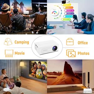 M200S Cross-Border Mini proiettore LED ad alta definizione 1080p accessorio <span class=keywords><strong>Audio</strong></span> e <span class=keywords><strong>Video</strong></span> portatile per produttore - Product Image 3