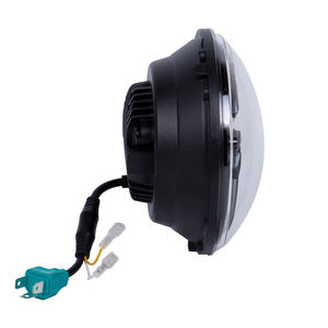 Phares LED ronds universels de 7 pouces avec feux de jour, clignotants ambrés, faisceau haut/bas, paire de phares avant LED - Product Image 3