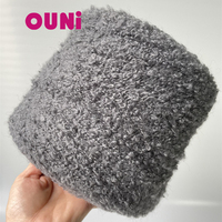 Fil Bouclé Italie en Gros Marque OUNI Tendance Instagram Fil Chauffant Hiver Crochet 1/2.3Nm 20% Alpaga 20% Laine 10% Nylon 50% Acrylique