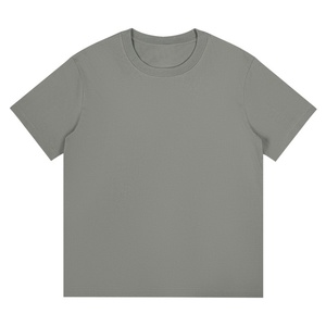 Camiseta de Hombre de Venta Caliente, 230g, Algodón, Manga Corta, Corte Holgado, Color Sólido, para Verano - Product Image 3