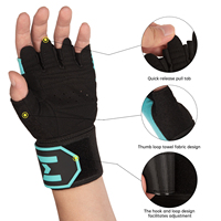 Gants de sport MKAS avec poignées pour la paume, pour hommes et femmes, pour la gymnastique, l'haltérophilie et l'exercice