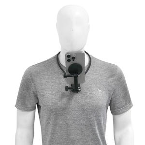 Support magnétique en silicone robuste pour téléphones portables et nouvelles caméras d'action à dégagement rapide avec stabilisation d'image pour vue à la première personne - Product Image 2