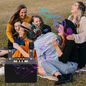 Mới Xách Tay Karaoke Và Cuộc Họp Loa Bluetooth Loa Với Không Dây Cầm Tay Microphone - Product Image 6