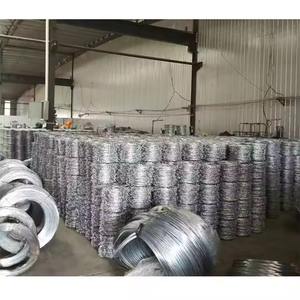 Offre Spéciale : Rouleau de clôture à fil <span class=keywords><strong>barbelé</strong></span> à trois brins, grillage galvanisé pour ferme, anti-escalade - Product Image 6