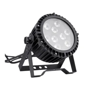 מוקשח 9*10W RGBWA-U IP65 LED לשטוף אור עבור אירועים