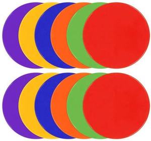 Fabriek Groothandel Van Hoge Kwaliteit Voetbal Trainingsapparatuur Pvc 30Cm Marker Disc Kegel Voetbal Training Platte Marker Kegel - Product Image 6