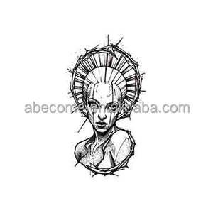 Fornitura di fabbrica impermeabile temporaneo Hena tatuaggio adesivo a base vegetale signora orso rondine disegno a farfalla per applicazione del corpo - Product Image 6