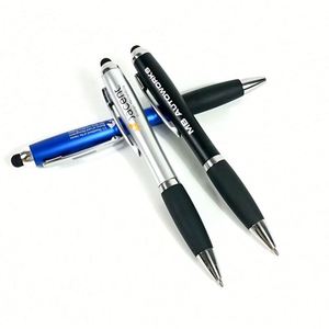 New Arrival Plastic Promotional Customized Logo Ballpoint Black Ink Pen - Product Image 1