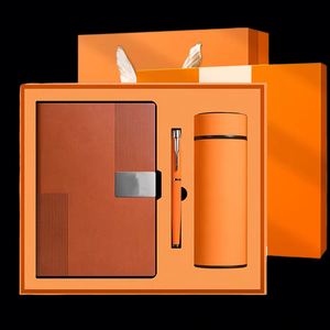 Wholesale Corporate Luxury Gift Items UV Printed Paper <b>Notebook</b> Business Cup Customizable <b>Set</b> with Pen and Bottle - Product Image 1