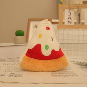 ของเล่นตุ๊กตายัด<span class=keywords><strong>ไส้</strong></span>อาหารพวงกุญแจนุ่มสำหรับเค้กขนมปังคุ้กกี้น่ารักโรงงานผลิตตามสั่ง - Product Image 5