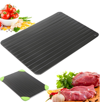 Plaque de décongélation automatique de la viande congelée de cuisine, plaque de décongélation naturelle, plaque de décongélation