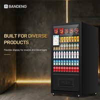 BANDENG 6610SS 10T Expendedor de Bebidas y Snacks de Autoservicio que Combina Color Personalizado y Distribución de 60 SKU con un Gabinete de Espuma Desmontable