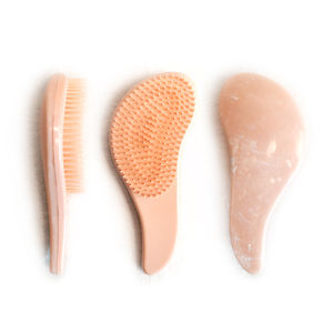 Juego de cepillos de dientes anchos con Logo personalizado, conjunto de 5 unidades de cepillos de plástico con forma de huevo y gancho - Product Image 3