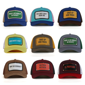 Casquette Trucker Ch Hearts en maille respirante avec broderie – Unisexe, pour sports de plein air et loisirs, streetwear haut de gamme, style baseball - Product Image 3