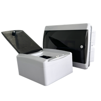 Boîtier de distribution électrique portable en plastique pour unités de consommation Z10 8-24 voies, protection IP40, montage encastré/en saillie