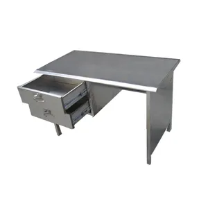 Marine Stainless Steel Furnitures Simple Working Table Stainless Steel Office Table