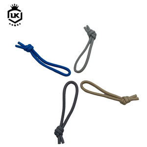 Lanke Logo Noeud Fermeture Éclair Extracteur Cordon Fermeture Éclair Extracteurs Cordon Corde Caoutchouc Corde Fermeture Éclair Extracteur Caoutchouc pour Vêtements Sac Pochette Dix - Product Image 5
