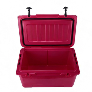 Glacière portable moderne 65QT en plastique rotomoulé, étanche, pour glace sèche, conservation des aliments, autonomie 10 jours, <span class=keywords><strong>prix</strong></span> promotionnel - Product Image 4
