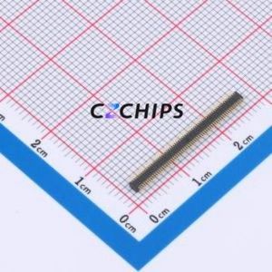 HC-PBB40C-120DP-0.4V-02 Board-to-Board & Backplane Connector SMD,P=0.4mm Connector 120P 0.4mm Slot Butt Joint Vertical Mount - Product Image 2