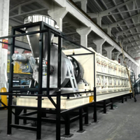 Four rotatif industriel à résistance électrique 300 kW pour charbon actif et fer éponge