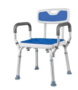 Hot Selling Modun Assist Bathroom Aluminum Alloy Non-slip Bath Chair For Elderly