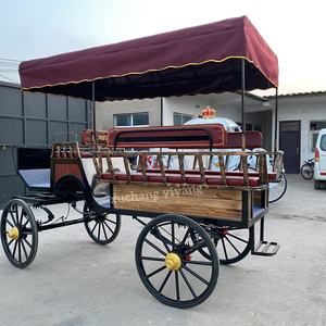 Carruajes Reales Más Populares, Carruaje Eléctrico sin Caballos de <span class=keywords><strong>Cenicienta</strong></span>, Carroza de 4 Ruedas para Paseos Turísticos de Princesas - Product Image 6