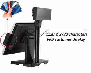 Système de point de vente (PDV) avec écran tactile capacitif 10 points de 15,6 pouces, processeur 2,0 GHz, 4 Go de mémoire DDR3, système d'exploitation Windows, OSCY pour épicerie - Product Image 6