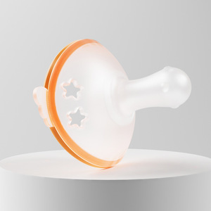 Nuevo Chupete de Silicona Ultraligero que Imita la Lactancia Materna, Diseño Anti-Cólicos, Flujo Lento, Orificio Pequeño para Recién Nacidos y Bebés - Product Image 1