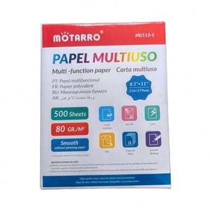 Venta al por mayor 80gsm A4 tamaño papel 80gsm A4 papel de impresión en venta distribuidor - Product Image 5