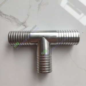 Acciaio inossidabile sanitario T tipo splitter 3 vie tubo sbavato connettore T ramo T tipo tubo barb adattatore tubi raccordi - Product Image 3
