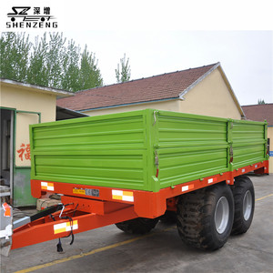 Attrezzatura Agricola Rimorchio <span class=keywords><strong>Ribaltabile</strong></span> per Trattore con Assale Tandem da 10 Tonnellate - Product Image 5