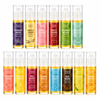 Huile parfumée portable en roll-on avec aromathérapie naturelle et huiles essentielles de qualité supérieure, écologique, parfum longue durée
