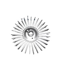 Support de rangement circulaire en titane pour petites pièces