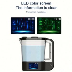 Bouteille d'eau intelligente enrichie en hydrogène avec logo personnalisé, générateur de filtre H2, tasse à hydrogène riche en H2 - Product Image 2