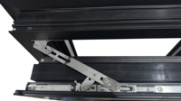 Ventana Abatible y Giratoria de Aluminio Personalizada con Certificación de Aislamiento Térmico de Alto Rendimiento y Seguridad Multi-Lock Penjoy