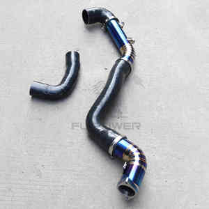 2023 + para <span class=keywords><strong>Honda</strong></span> para Civic <span class=keywords><strong>Type</strong></span>-<span class=keywords><strong>R</strong></span> FL5 Kit de actualización de tubo de carga de titanio Intercooler para un rendimiento mejorado - Product Image 4