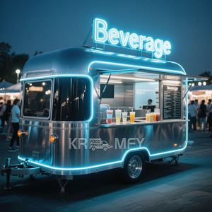 Remorques 2025 à vendre par le propriétaire, camion de vente de hot-dogs, achat d'une remorque alimentaire en acier inoxydable avec kit complet - Product Image 1