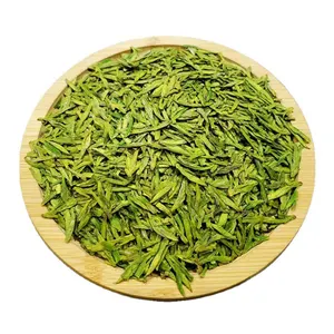 China Lieferanten Lang blatt Bulk Mingqian Westsee Longjing Grüntee