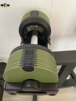 Dumbbell Mewah Berat Dapat Disesuaikan Dumbbell 41.5KG yang Dapat Disesuaikan Cocok untuk Latihan Kekuatan Kebugaran di Rumah