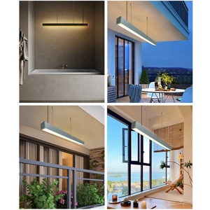 IP65 Sealed 5000K LED Linear Fixture Efficient LED Linear <b>Lighting</b> for Modern Ceilings and Outdoor <b>Spaces</b> - Product Image 4